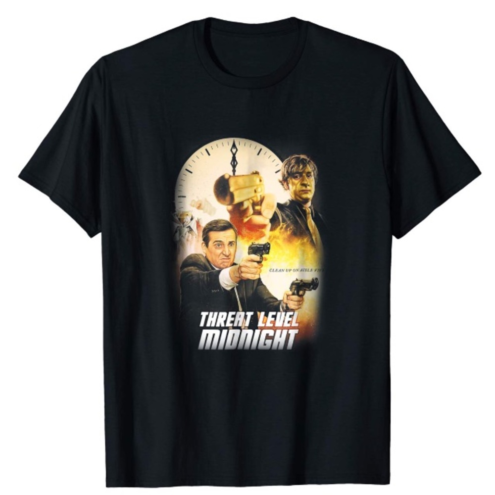 The Office Threat Level Midnight Tee Shirt
